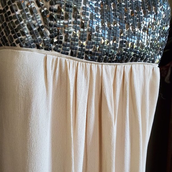 Floreat maxi cocktail dress w sequins Sm - Picture 5 of 15